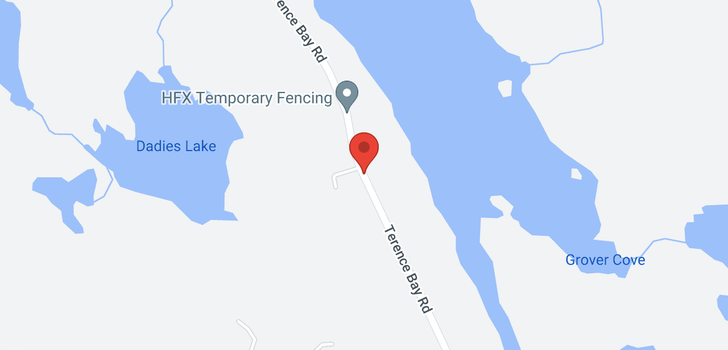 map of 1192 Terence Bay Road